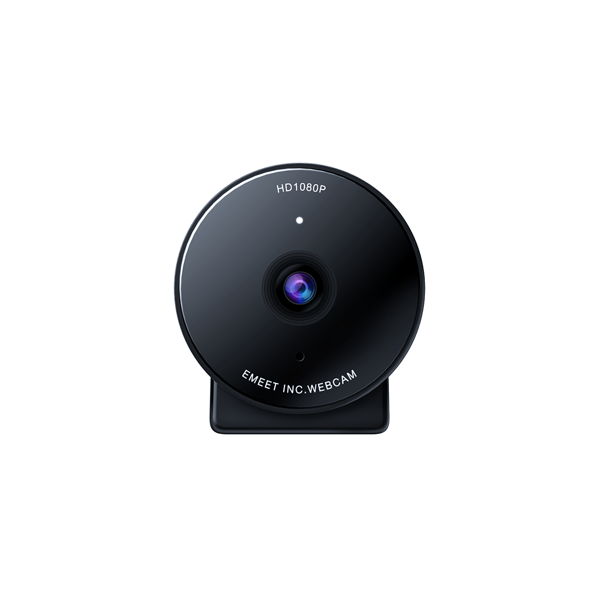 EMEET Bluetooth Headset Headphones W/Ring Light 1080P USB Webcam Web Camera  Set