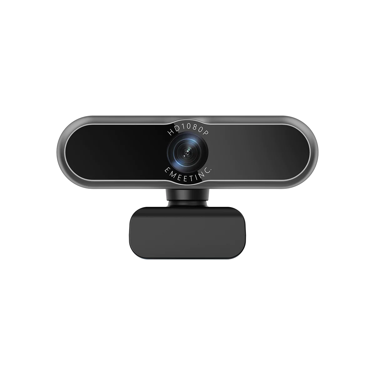 1080P Webcam with Light - Web Camera with Built-in Privacy Cover &  Microphone, Web Cam w/ 90° View, Plug&Play USB Webcam for Streaming
