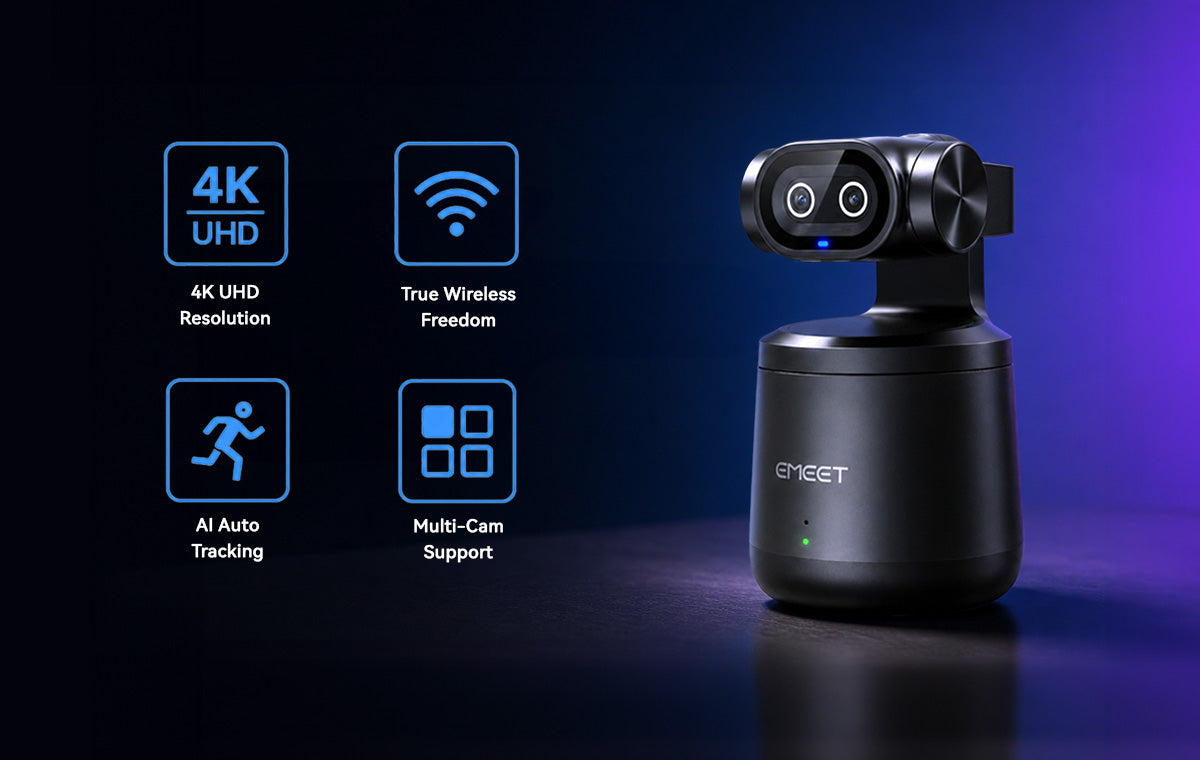 EMEET PIXY Wireless Review: The Best Wireless 4K Video Camera for Live Streaming and Content Creation in 2026