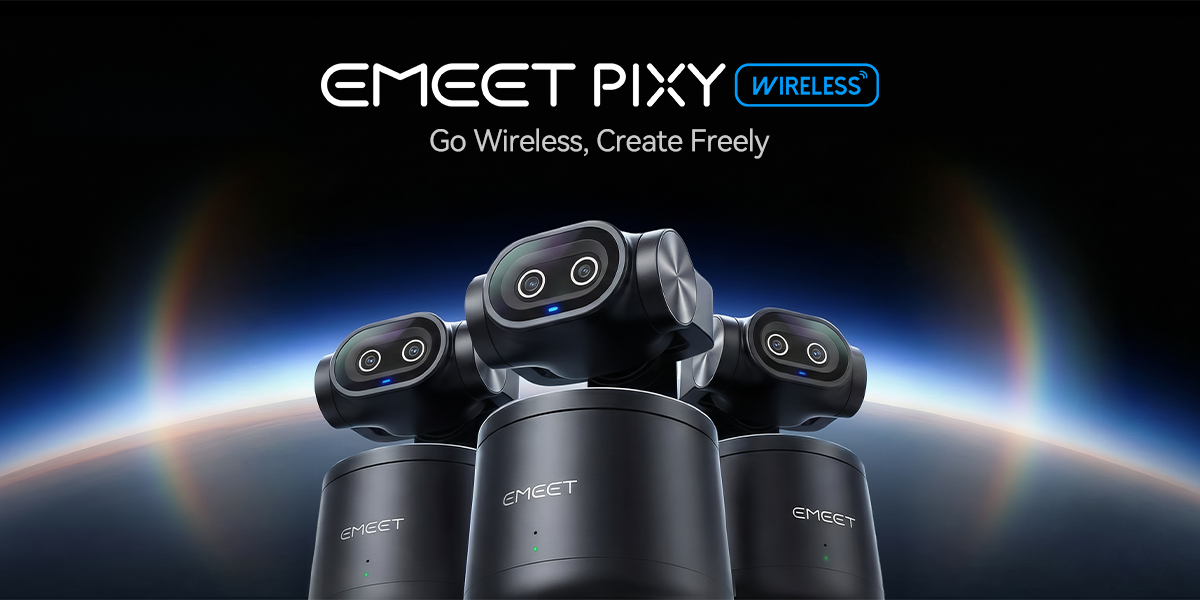 Introducing EMEET PIXY Wireless - Go Wireless, Create Freely
