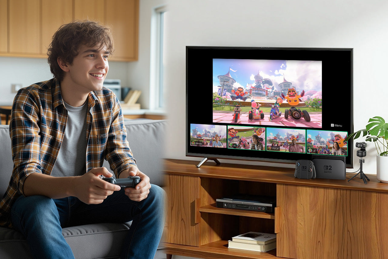 Discover Nintendo Switch 2 GameChat: Talk, Play, and See Your Friends Like Never Before