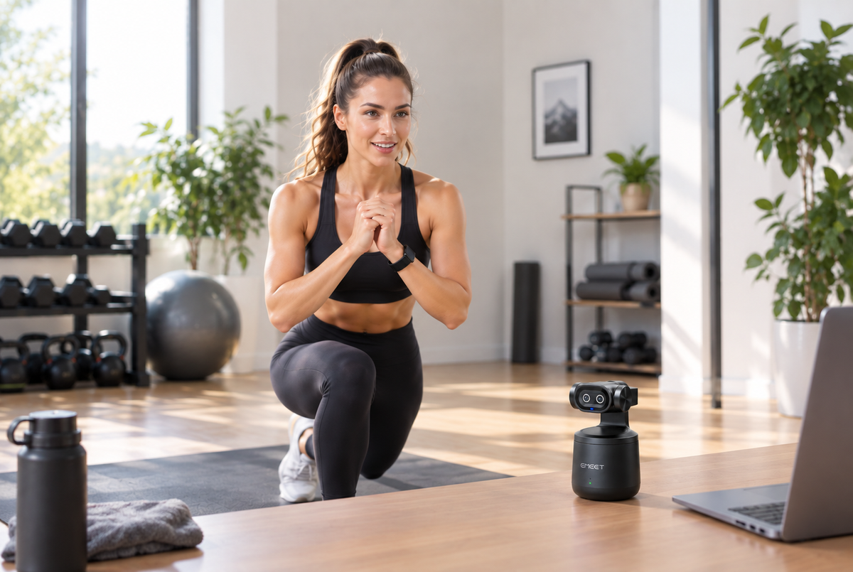 Best Camera for Fitness Trainers: Record Workouts Without a Camera Operator