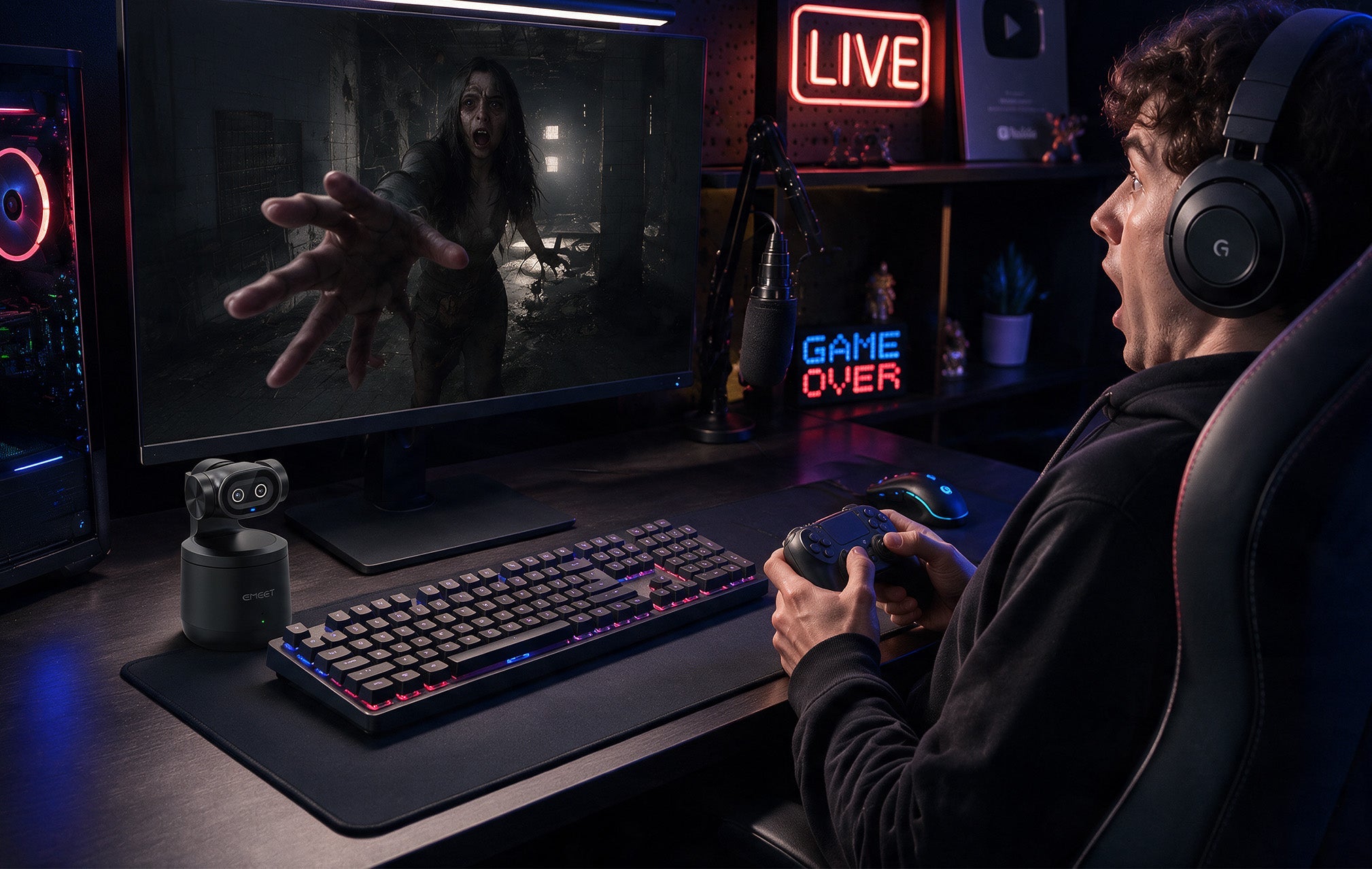 Horror Game Streaming Setup 2026: Best Camera, Mic & Audio Config for Maximum Jump Scare Impact