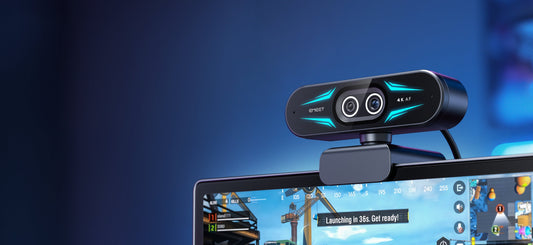 Meet the EMEET C60E 4K Dual: The Ultimate 4K Webcam with RGB Lights for Live Streaming