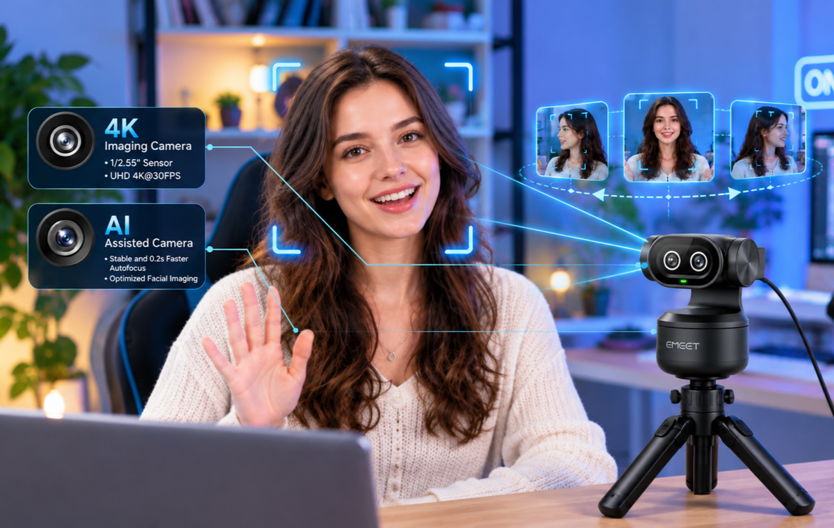 Best 4K Dual Camera Webcams in 2026: AI Tracking, Streaming &Buying Guide