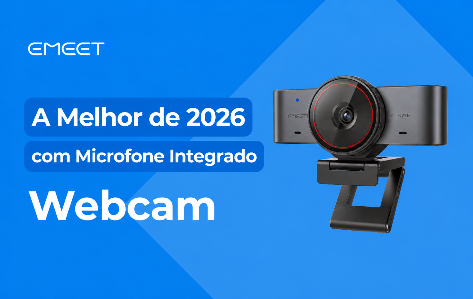 Melhores webcams com microfone integrado em 2026