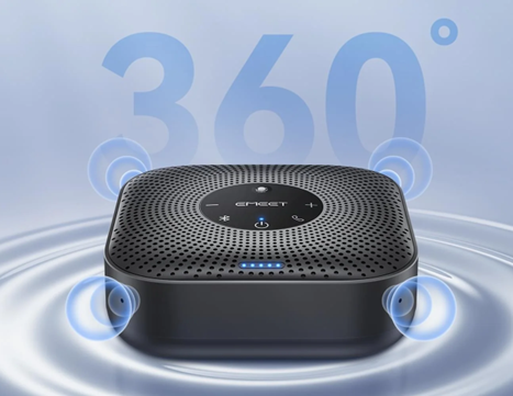 BlueTooth Speakerphone For Conference: EMEET M0 Plus