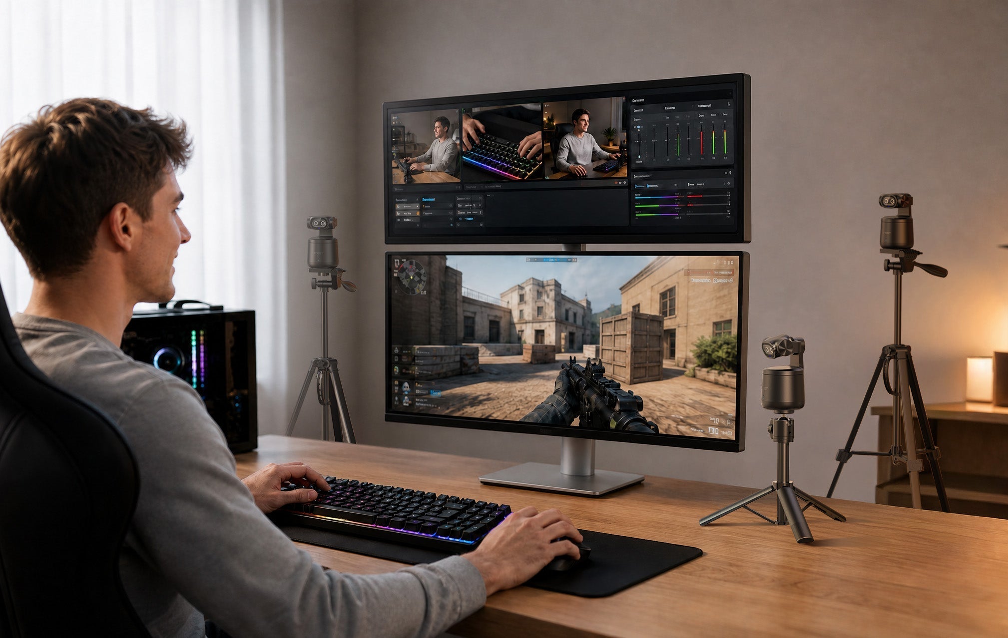 Multi-Camera Streaming Setup for Solo Creators: EMEET PIXY Wireless Review