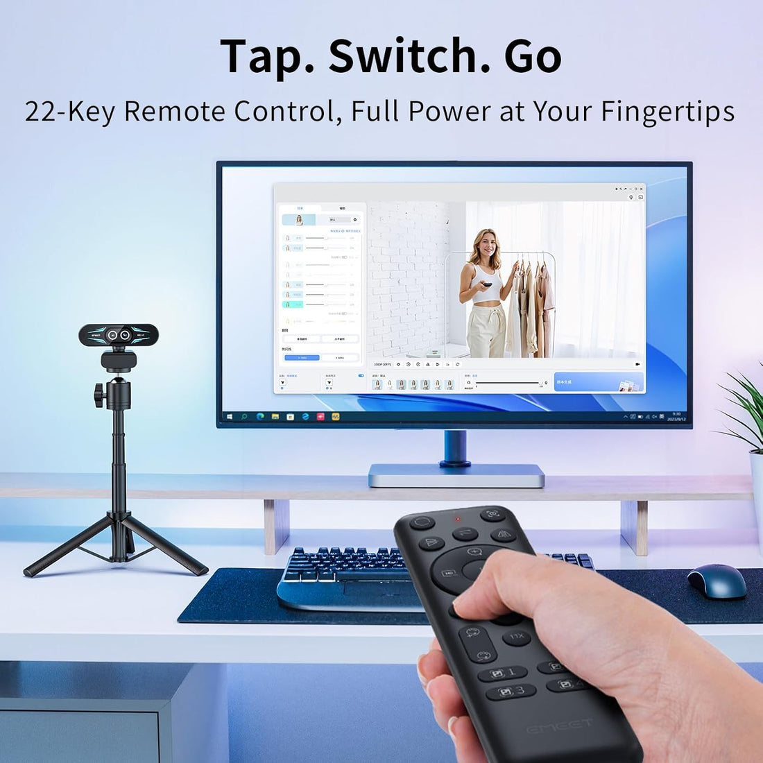 EMEET SmartCam C60E 4K Dual