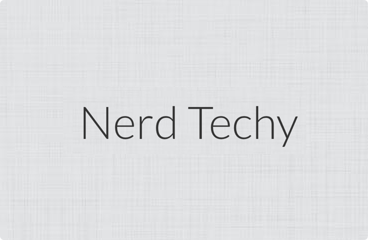 Nerd Techy