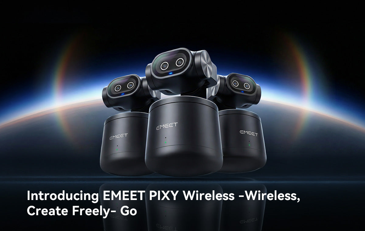 Introducing EMEET PIXY Wireless - Go Wireless, Create Freely