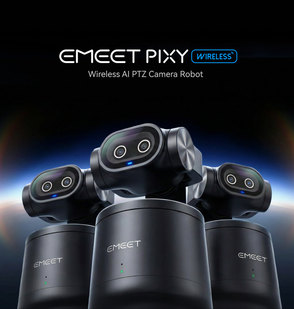 Wireless AI PTZ Streaming Camera – EMEET