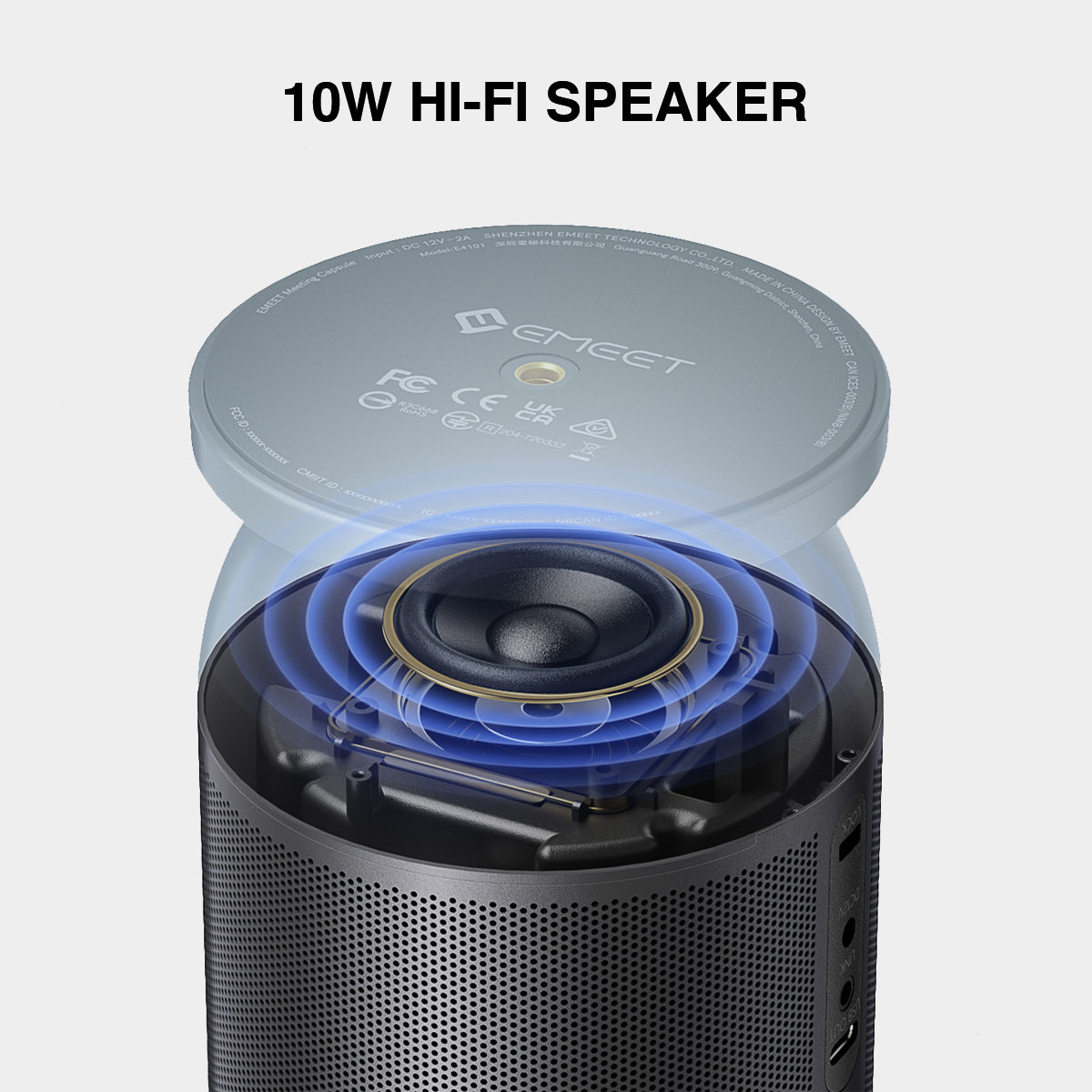 10W 90dB Speaker