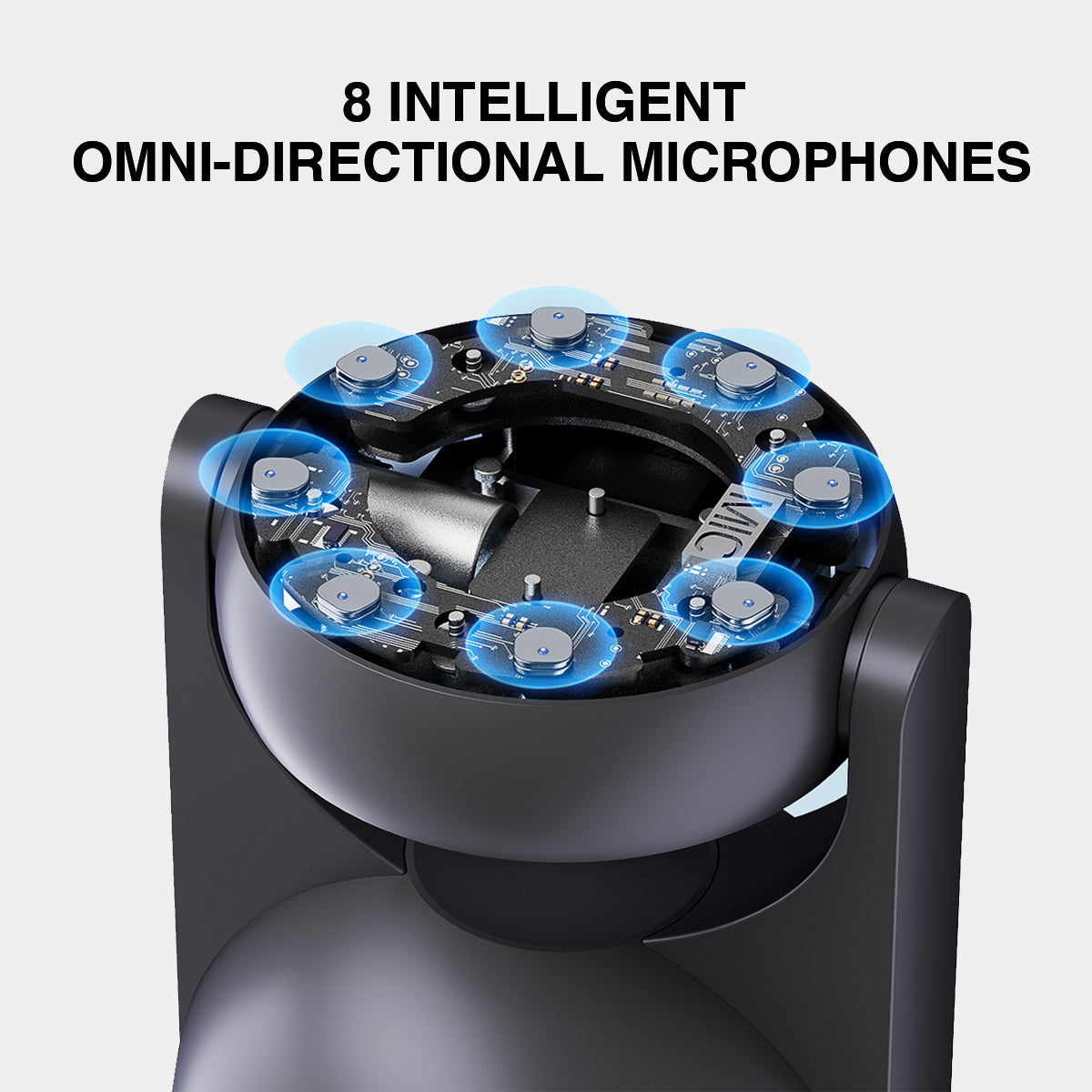 8 Intelligent Omnidirectional Microphones
