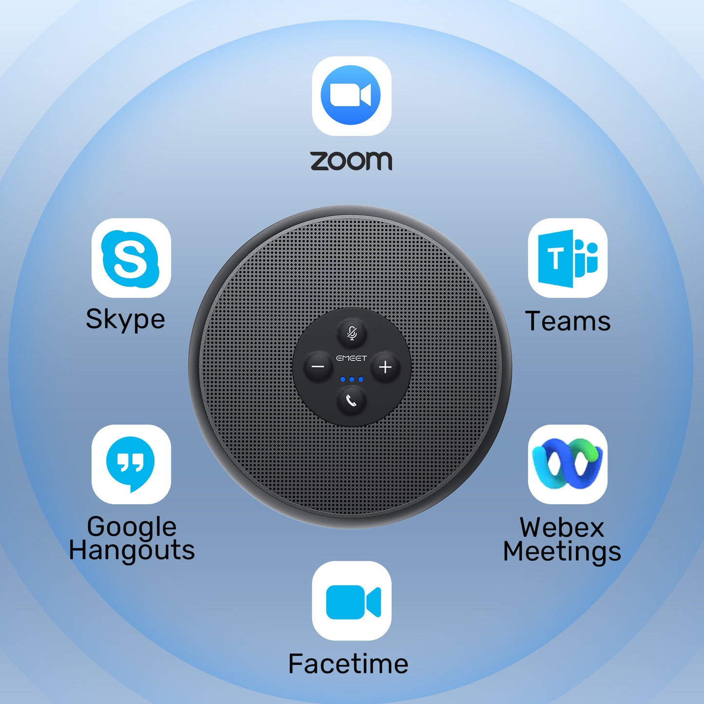 Full Compatibility - USB Speakerphone M1A