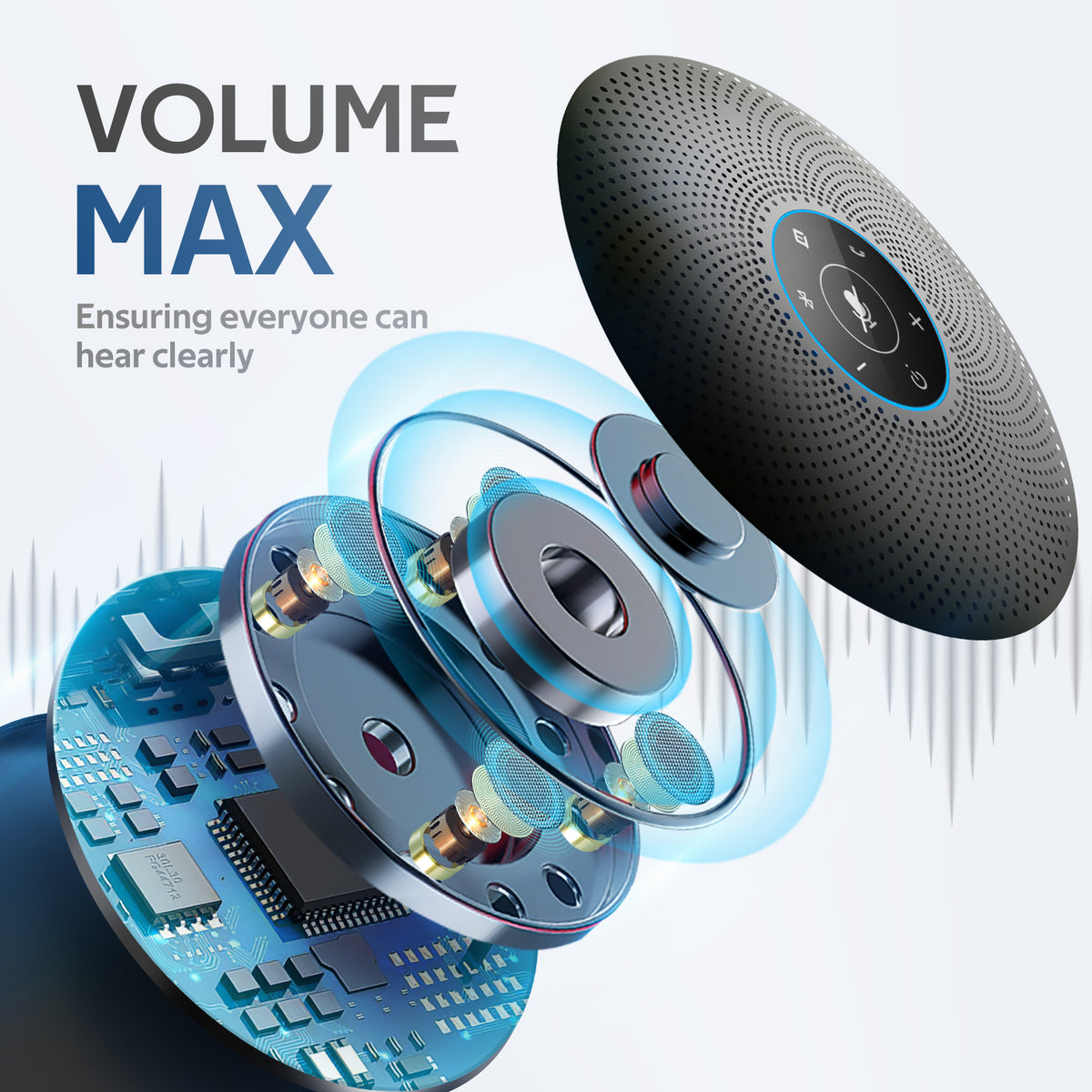 Louder and Clearer Conference Speaker M2 Max